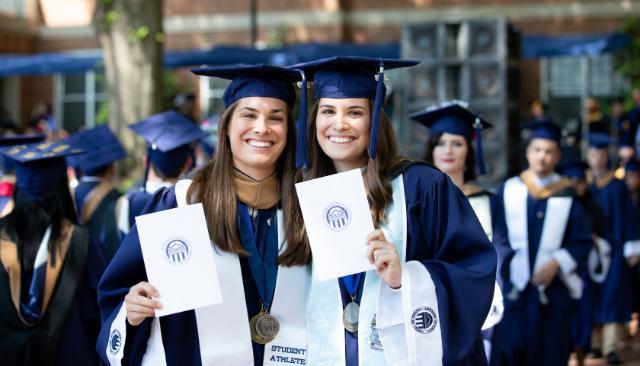 Kate Spradlin '19 (left) and Kellen Spradlin '19 (right)