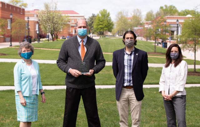 L-R: Dr. Lissa Power deFur, Ian Danielsen, David Malakouti, Emily O'Brion